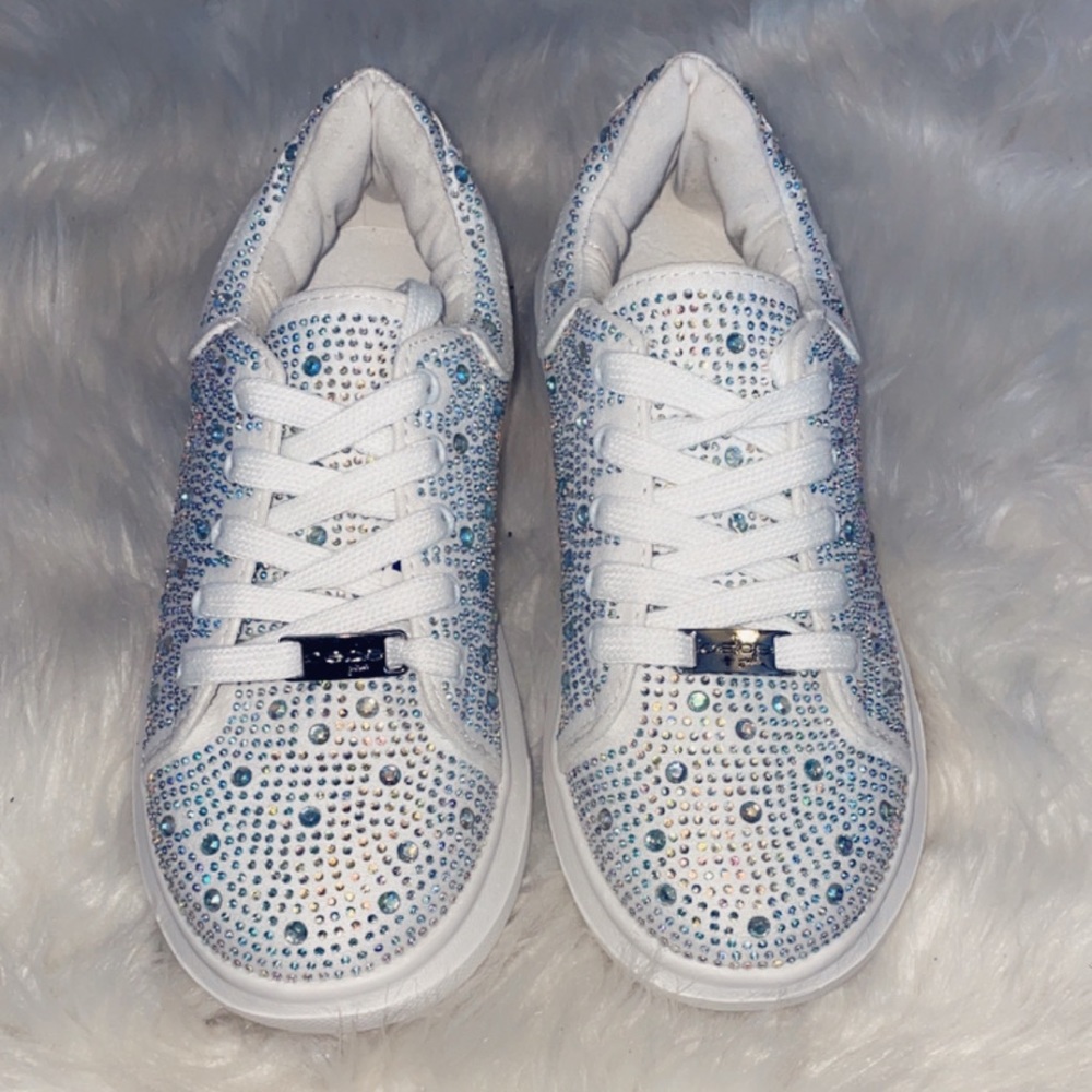 New Kids Bebe Sparkle Sneakers - Picture 1 of 4